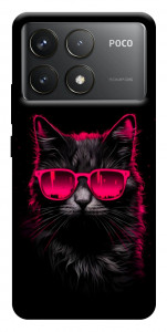 Чохол Cyberpunk cat для Xiaomi Poco F6 Pro