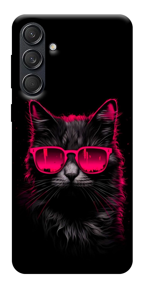 Чохол Cyberpunk cat для Galaxy M55