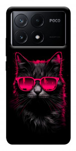 Чехол Cyberpunk cat для Xiaomi Poco X6 Pro