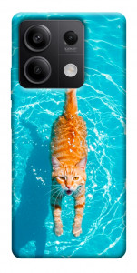 Чохол Cat swimming для Xiaomi Redmi Note 13 5G