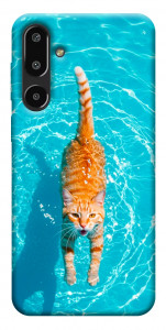 Чехол Cat swimming для Galaxy F16 5G