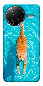 Чохол Cat swimming для Xiaomi Poco F7 Ultra