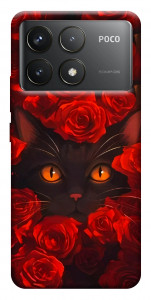 Чохол Rose cat для Xiaomi Poco F6 Pro