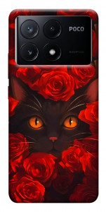 Чехол Rose cat для Xiaomi Poco X6 Pro