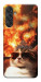 Чехол Cat explosion для Galaxy M55