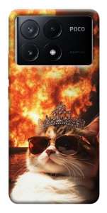 Чехол Cat explosion для Xiaomi Poco X6 Pro