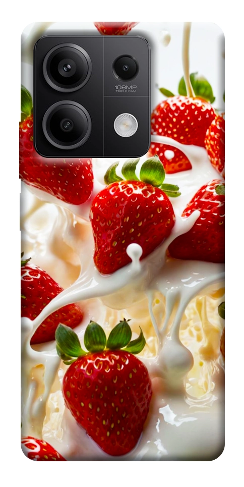 Чохол Strawberry and cream для Xiaomi Redmi Note 13 5G