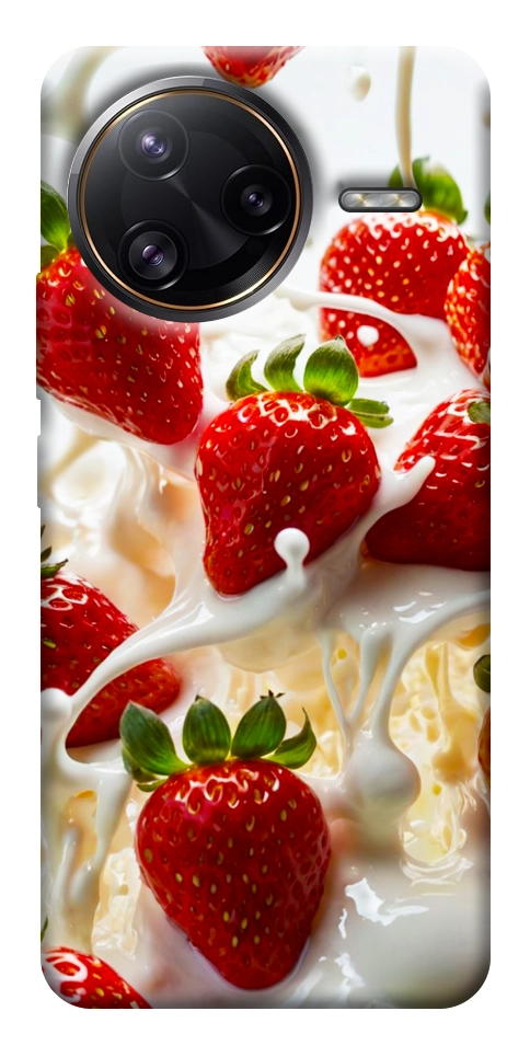 Чохол Strawberry and cream для Xiaomi Poco F7 Ultra
