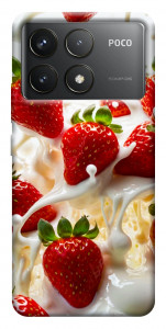 Чохол Strawberry and cream для Xiaomi Poco F6 Pro