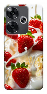 Чохол Strawberry and cream для Xiaomi Poco F6