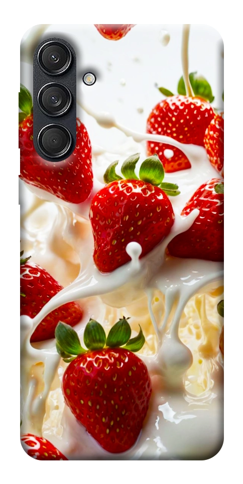 Чехол Strawberry and cream для Galaxy M55
