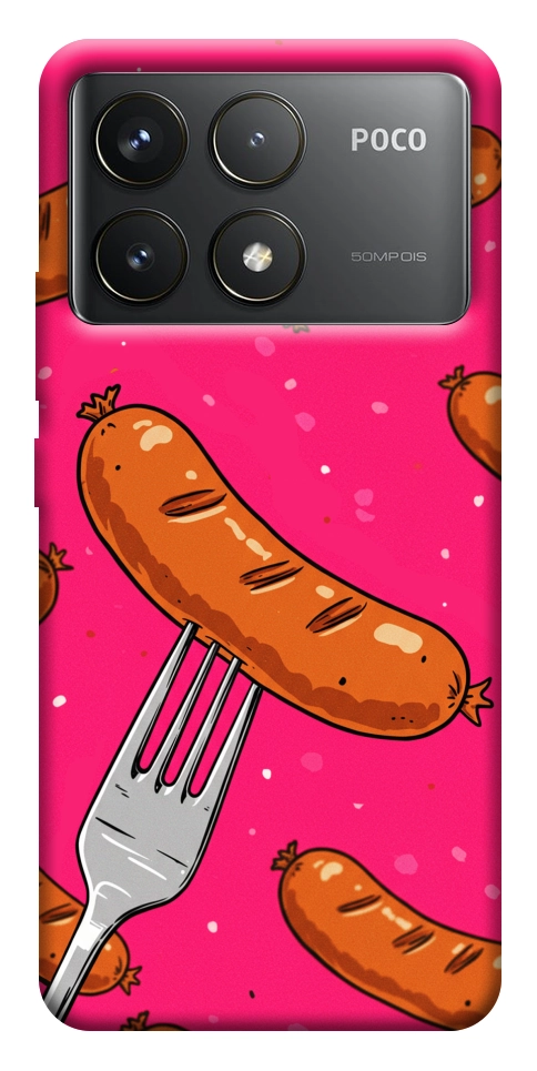Чохол Sausages для Xiaomi Poco F6 Pro