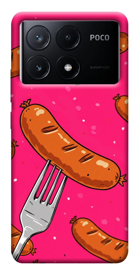 Чехол Sausages для Xiaomi Poco X6 Pro