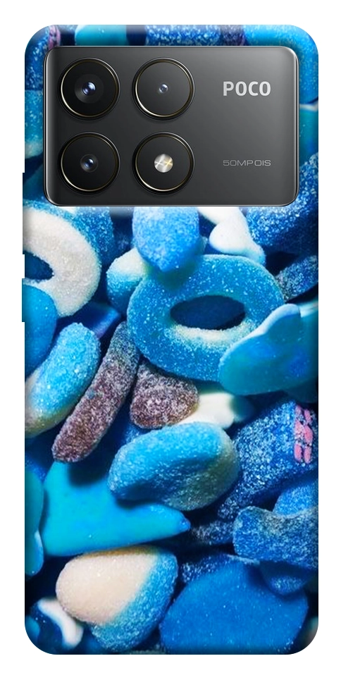Чехол Синий мармелад для Xiaomi Poco F6 Pro