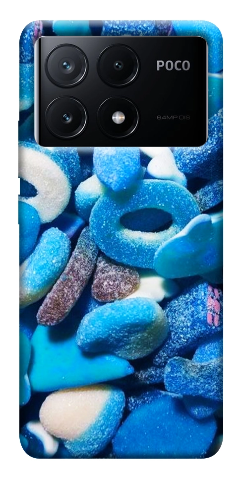 Чохол Синій мармелад для Xiaomi Poco X6 Pro