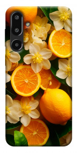 Чехол Лимоны и цветы для Galaxy F16 5G