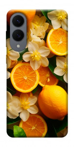 Чехол Лимоны и цветы для Galaxy S25 Edge