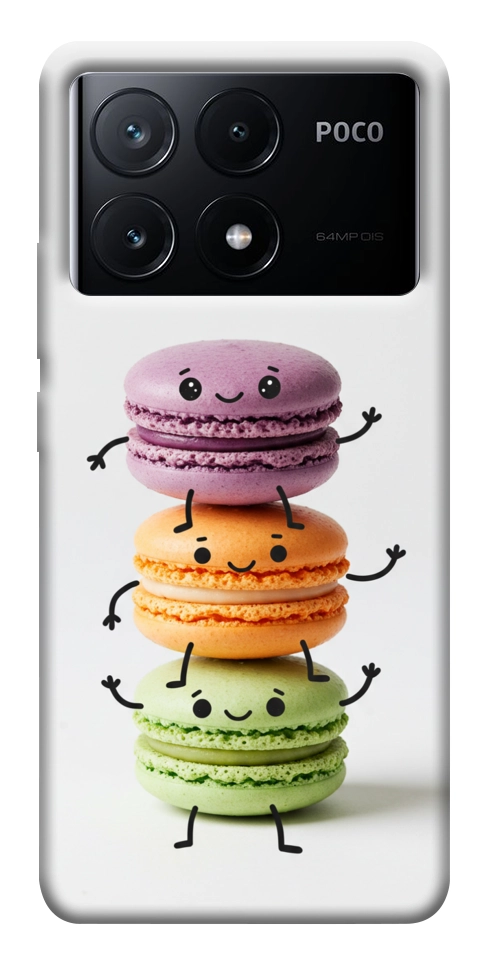 Чехол Macaron joy для Xiaomi Poco X6 Pro
