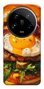 Чохол Смачний бургер для Xiaomi 14 Ultra