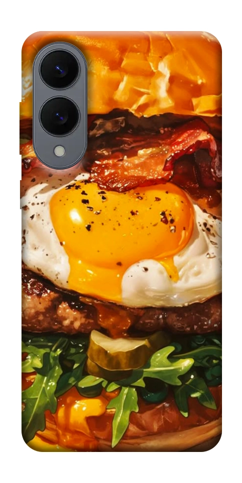 Чохол Смачний бургер для Galaxy S25 Edge