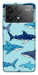 Чохол Shark pattern для Xiaomi Poco F6 Pro
