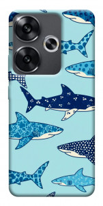 Чохол Shark pattern для Xiaomi Poco F6
