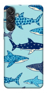Чехол Shark pattern для Galaxy M55