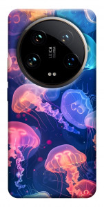 Чохол Neon jellyfishes для Xiaomi 14 Ultra