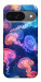 Чохол Neon jellyfishes для Google Pixel 10 Pro