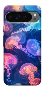Чохол Neon jellyfishes для Google Pixel 10 Pro XL