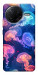 Чехол Neon jellyfishes для Xiaomi Poco F7 Pro