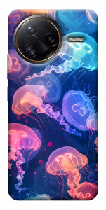 Чохол Neon jellyfishes для Xiaomi Poco F7 Ultra
