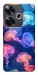 Чохол Neon jellyfishes для Xiaomi Poco F6