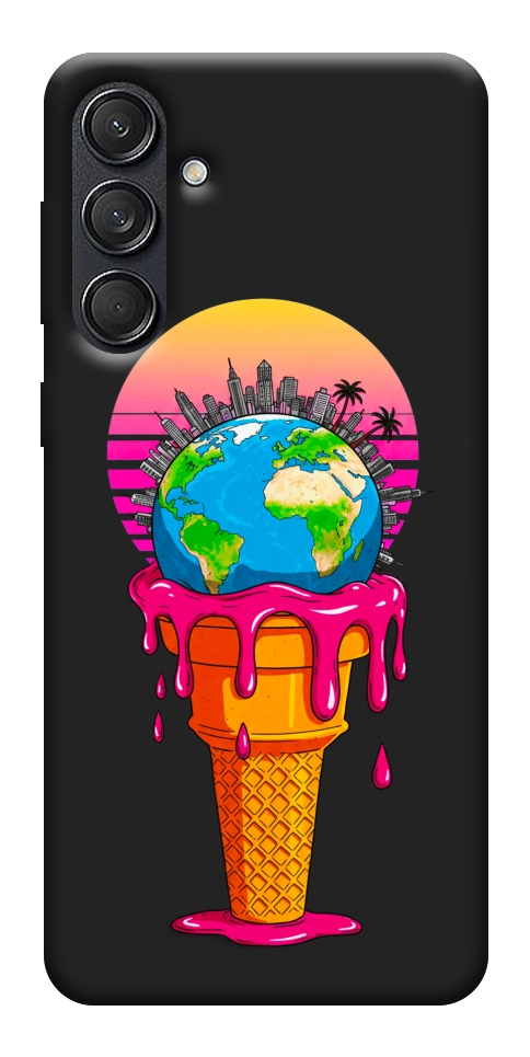 Чехол Ice cream planet для Galaxy M55