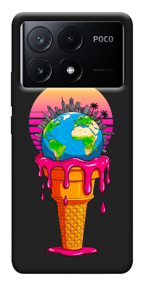 Чехол Ice cream planet для Xiaomi Poco X6 Pro