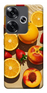 Чохол Яскраві фрукти для Xiaomi Poco F6