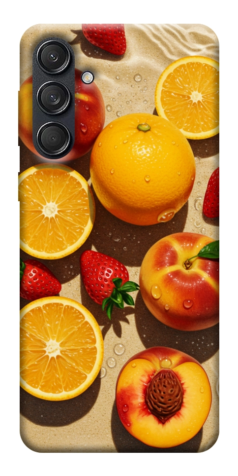 Чехол Яркие фрукты для Galaxy M55