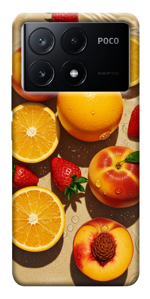 Чохол Яскраві фрукти для Xiaomi Poco X6 Pro