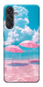 Чехол Розовые зонтики для Galaxy M55