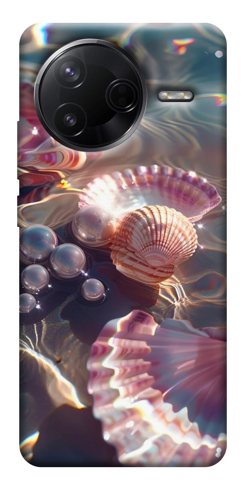 Чехол Яркие ракушки для Xiaomi Poco F7 Pro