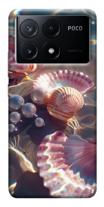 Чохол Яскраві мушлі для Xiaomi Poco X6 Pro