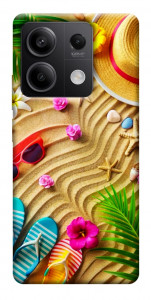 Чехол Пляжные принадлежности для Xiaomi Redmi Note 13 5G