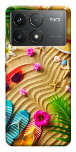 Чохол Пляжні приналежності для Xiaomi Poco F6 Pro