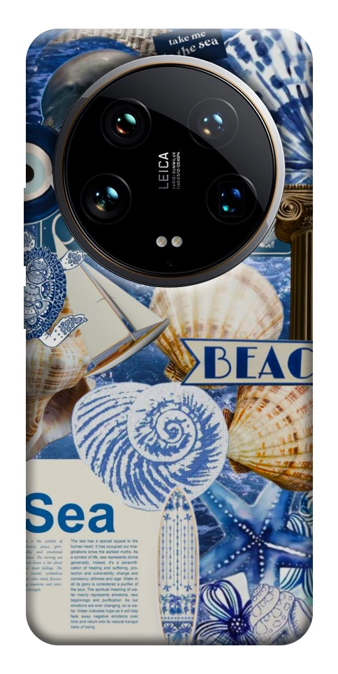 Чохол Морський колаж для Xiaomi 14 Ultra