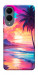 Чехол Закатный пляж для Galaxy S25 Edge