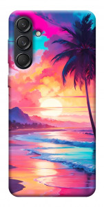 Чехол Закатный пляж для Galaxy M55