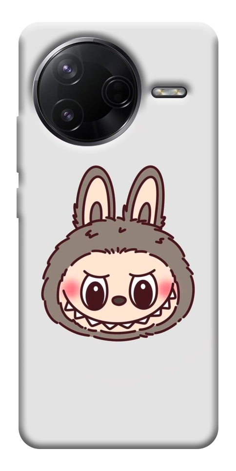 Чохол Labubu grey для Xiaomi Poco F7 Pro
