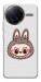 Чехол Labubu grey для Xiaomi Poco F7 Ultra