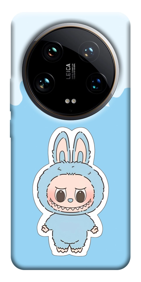 Чохол Labubu blue для Xiaomi 14 Ultra