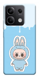 Чехол Labubu blue для Xiaomi Redmi Note 13 5G